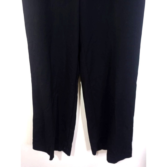 NWT Worthington Women Size 8 Wide Leg Black Pants Work Office - Picture 4 of 7